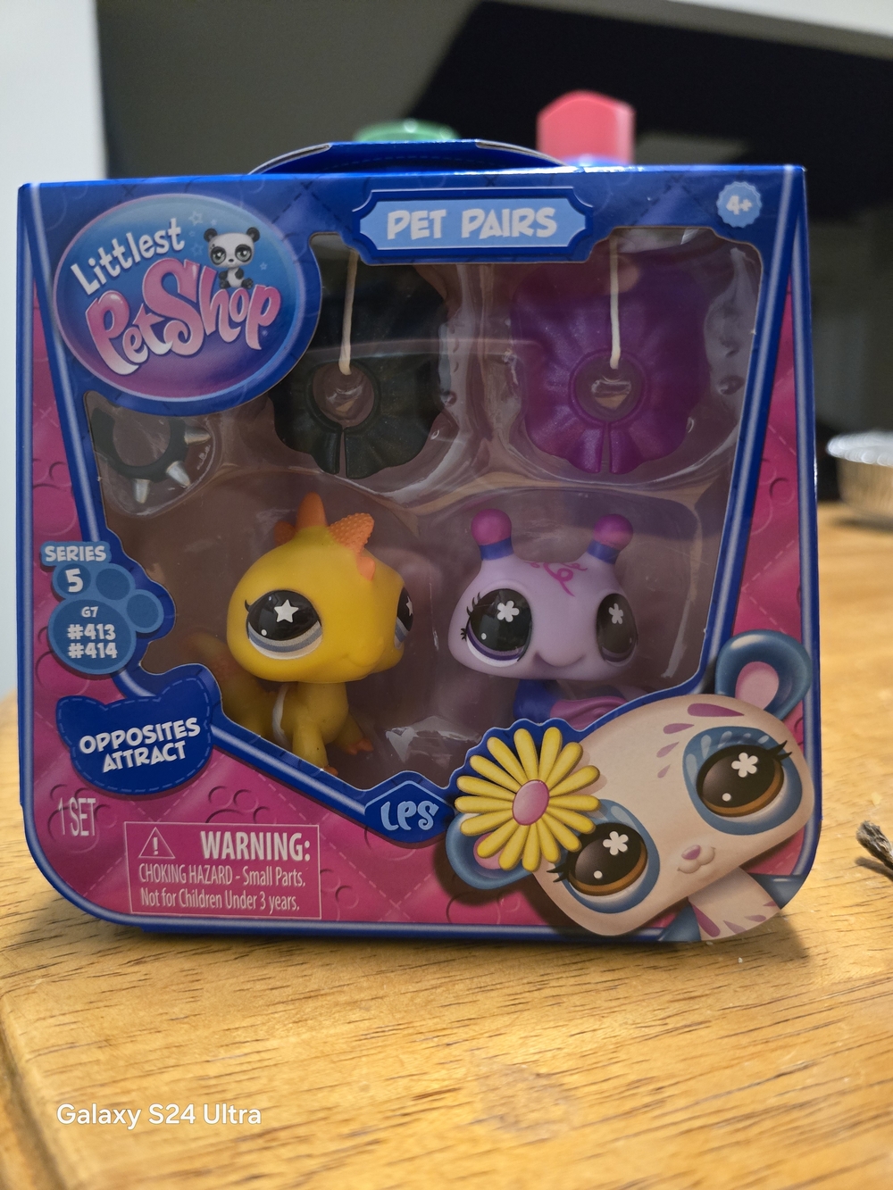 Littlest Pet Shop Yellow & Purple Pet Pairs Duo